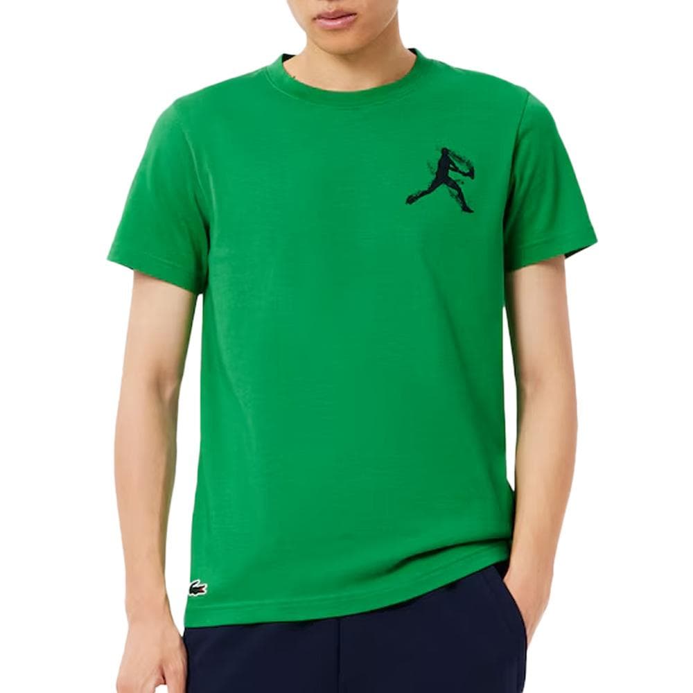 T-Shirt + Casquette Vert Homme Lacoste TH1044 1