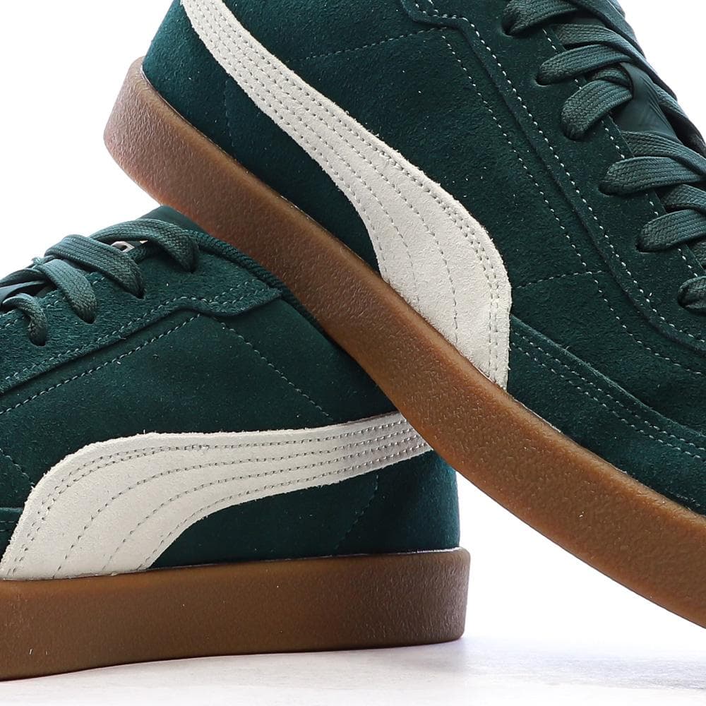 Baskets Vert Foncé Mixte Puma Club 7