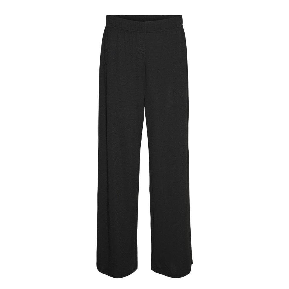 Pantalon Ample Noir Femme Vero Moda Kanva Glitter 1