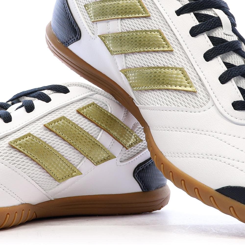 Chaussures de football Blanches/Noires Homme Adidas Super Sala 2 7