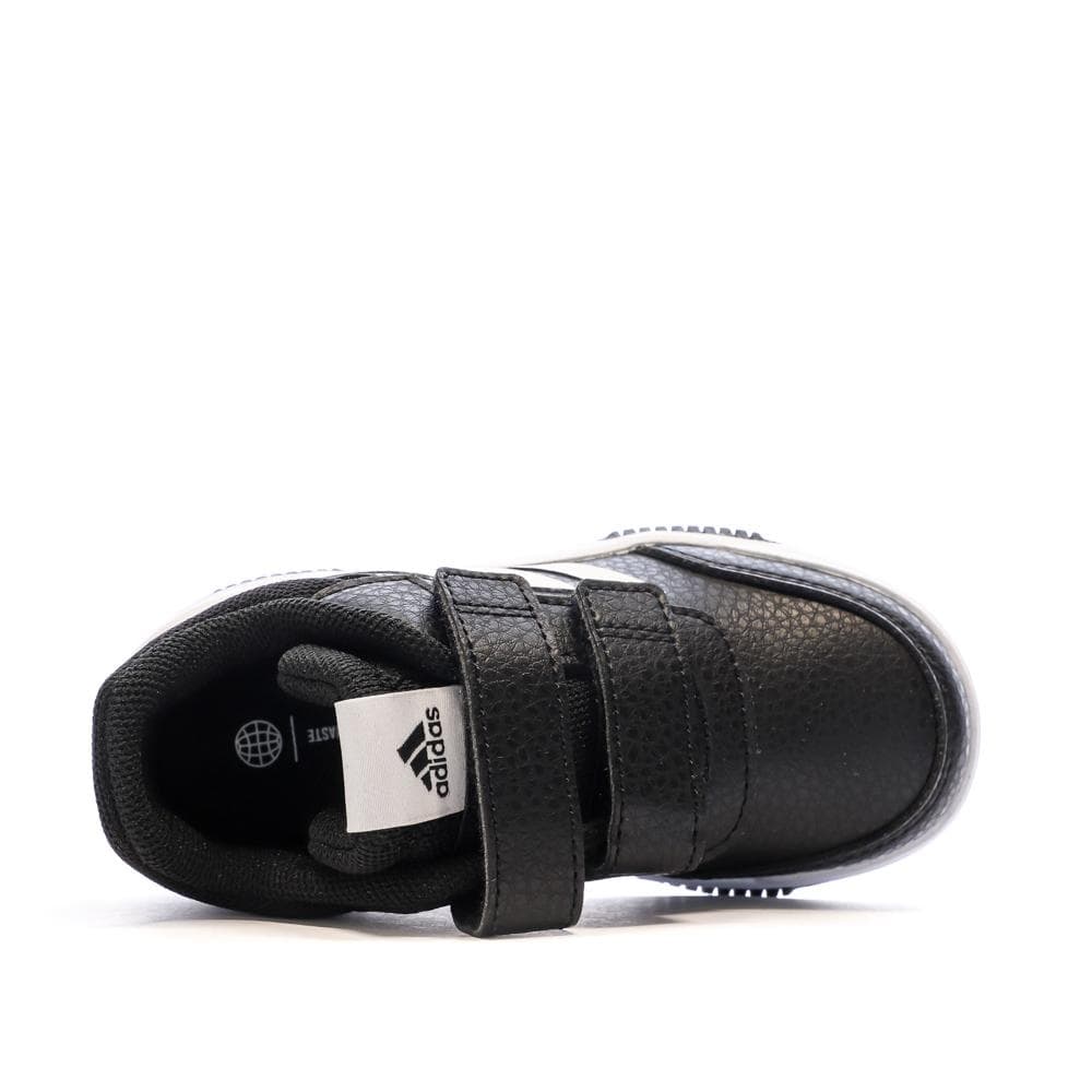 Baskets Blanches/Noires Garçon Adidas Tensaur 4