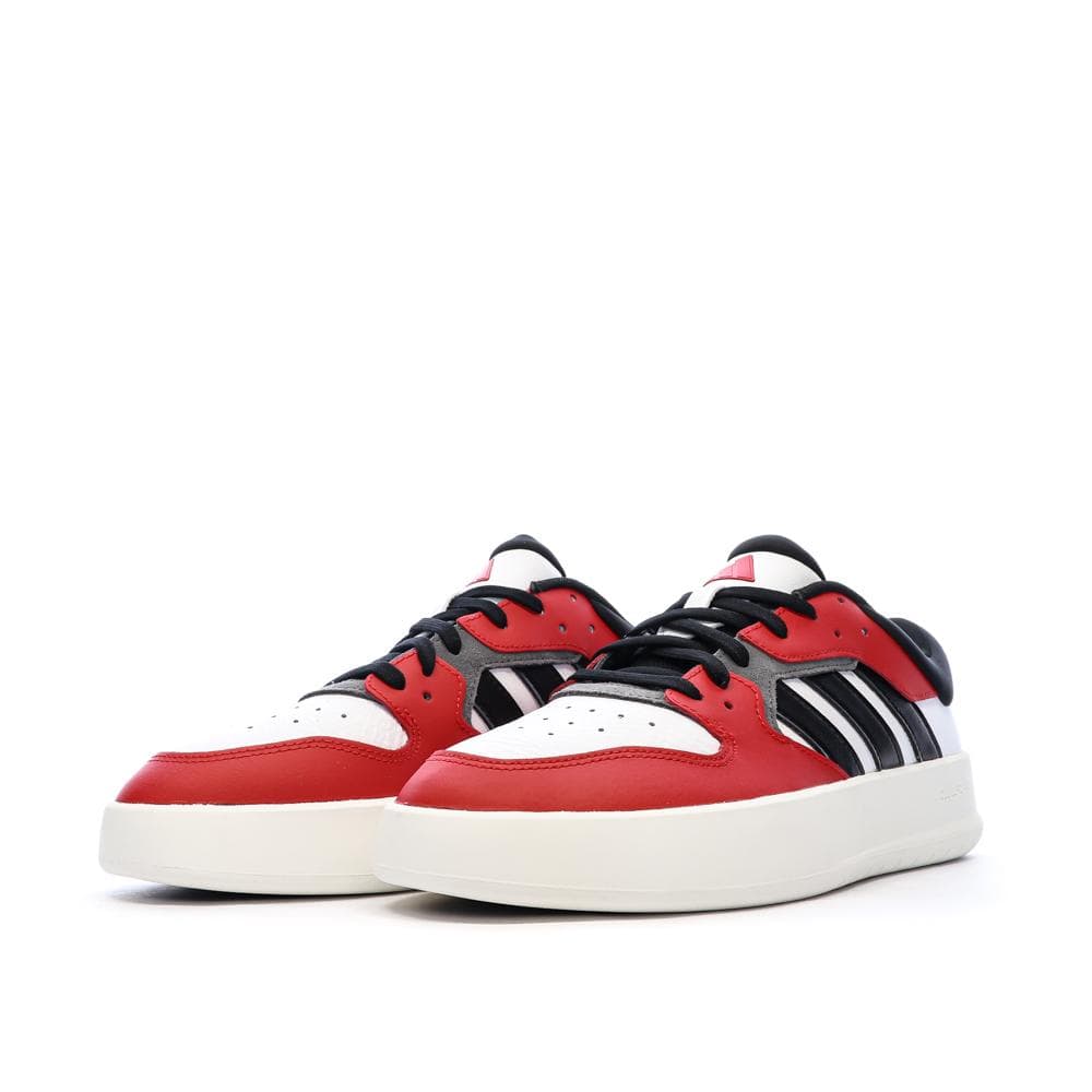 Baskets Blanc/Rouge Homme Adidas Court 24 6