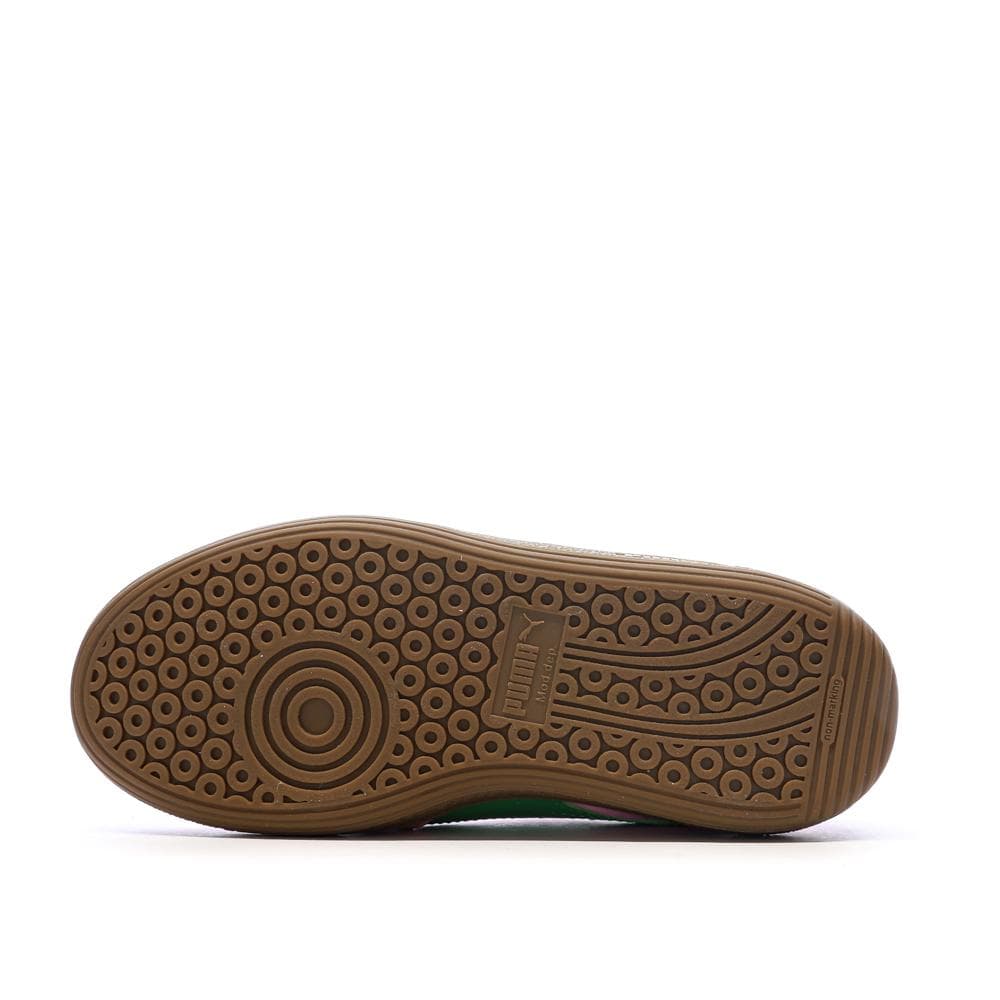 Baskets Rose/Vert Fille Puma Palermo Special PS 4