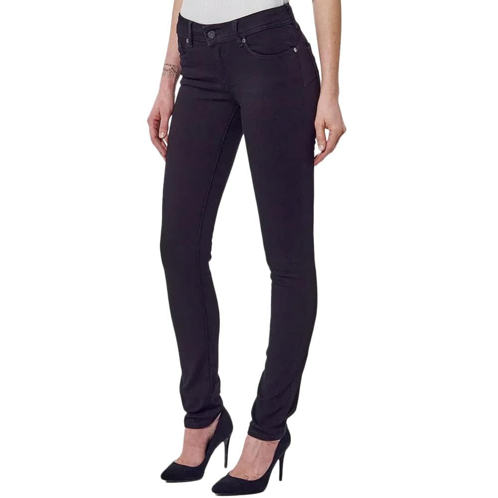 Jean Slim Noir Femme Kaporal LOCKK 1