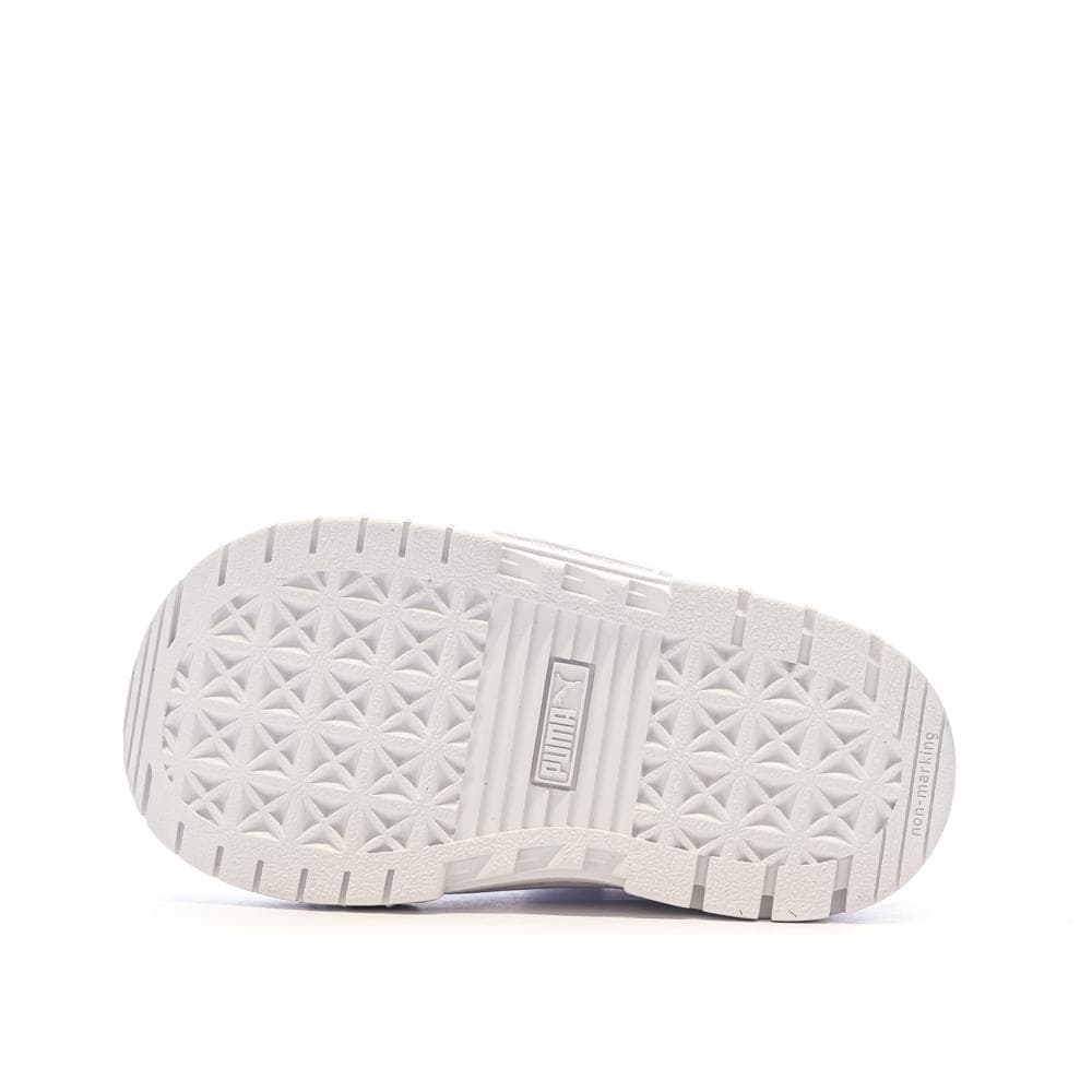 Baskets Blanches Fille Puma Stitching 5