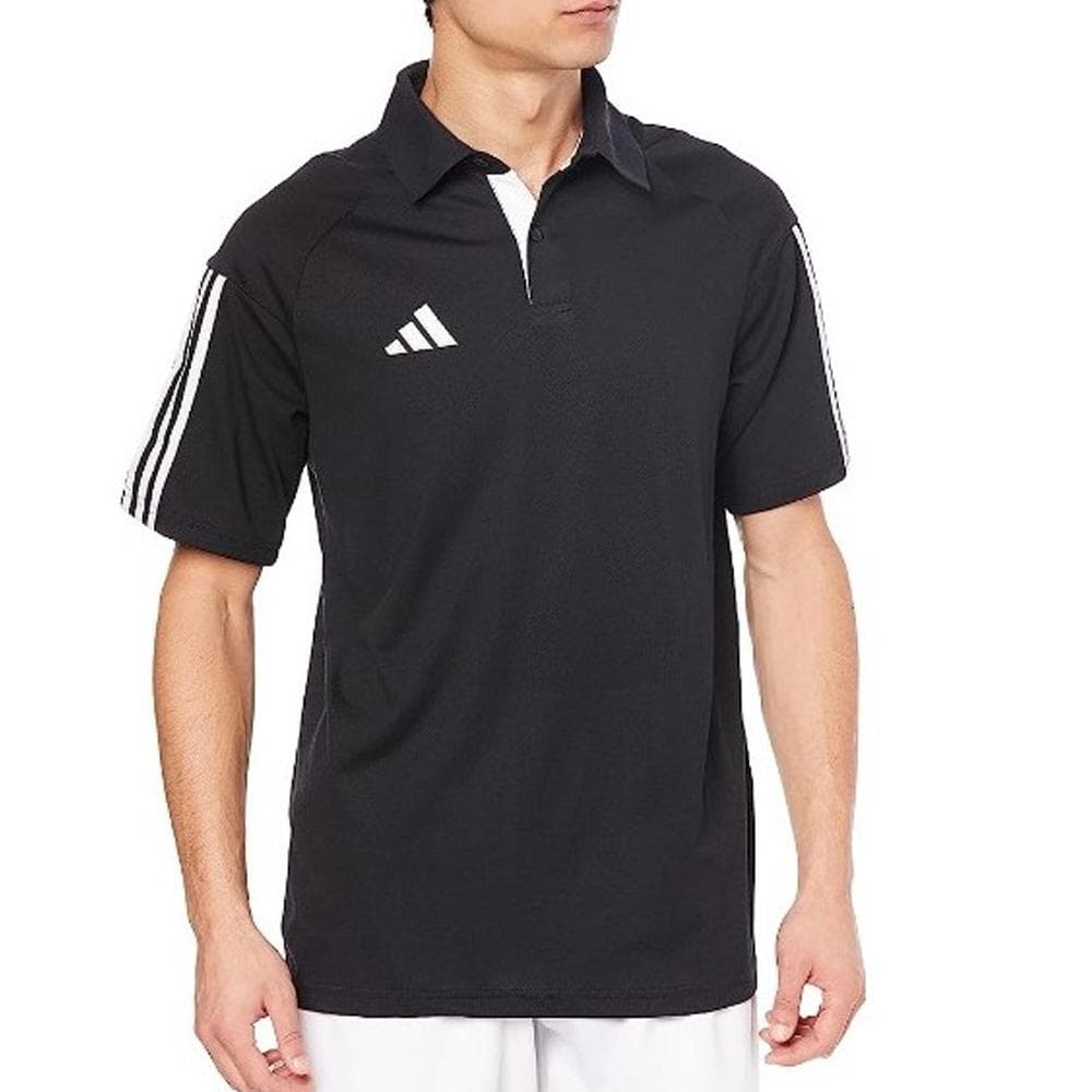 Polo Noir Homme Adidas Tiro23 C 1