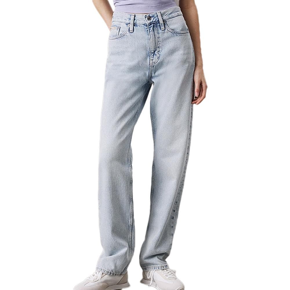 Jean Bleu Femme Calvin Klein Jeans High Rise 1