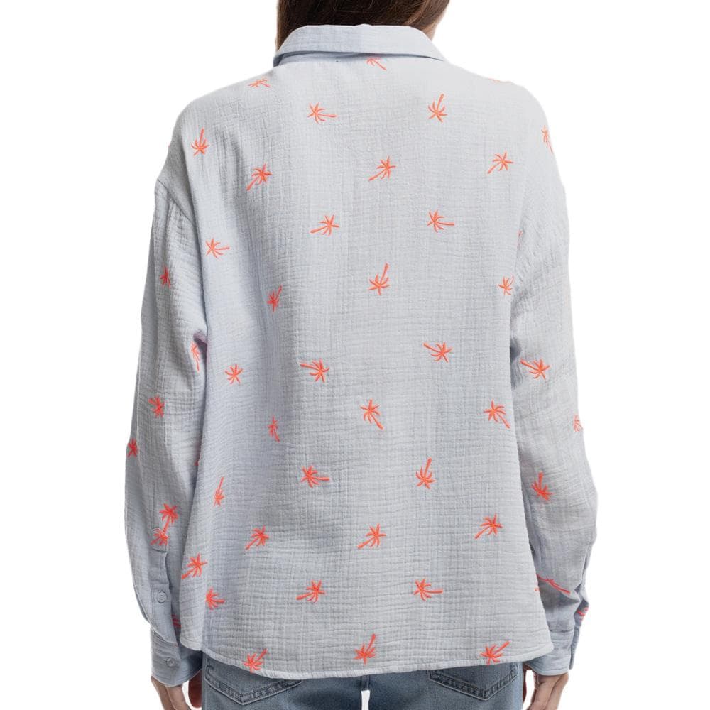 Chemise Palmier Bleu Femme Teddy Smith Livana 2