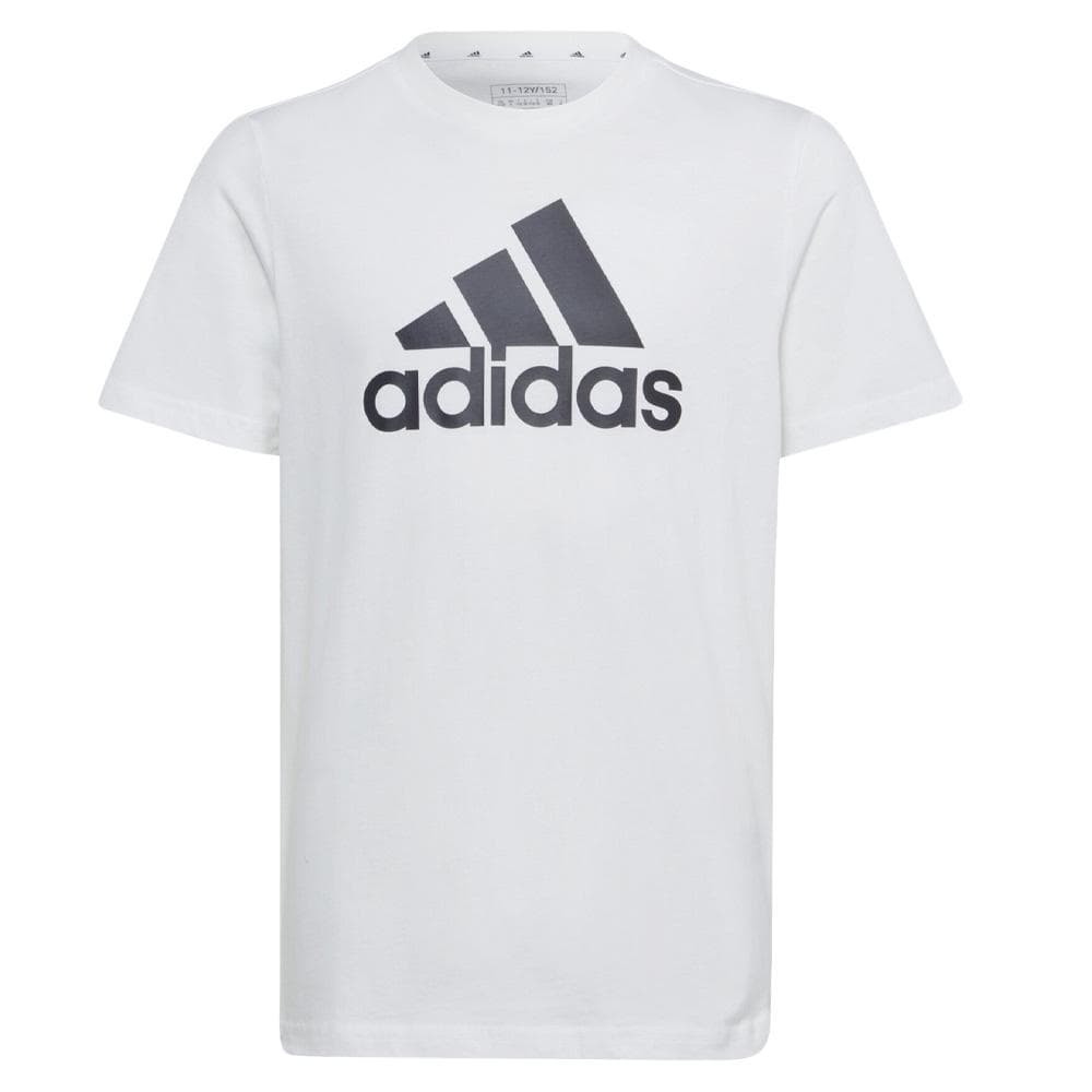 T-Shirt Blanc Garçon Adidas IB1670 1