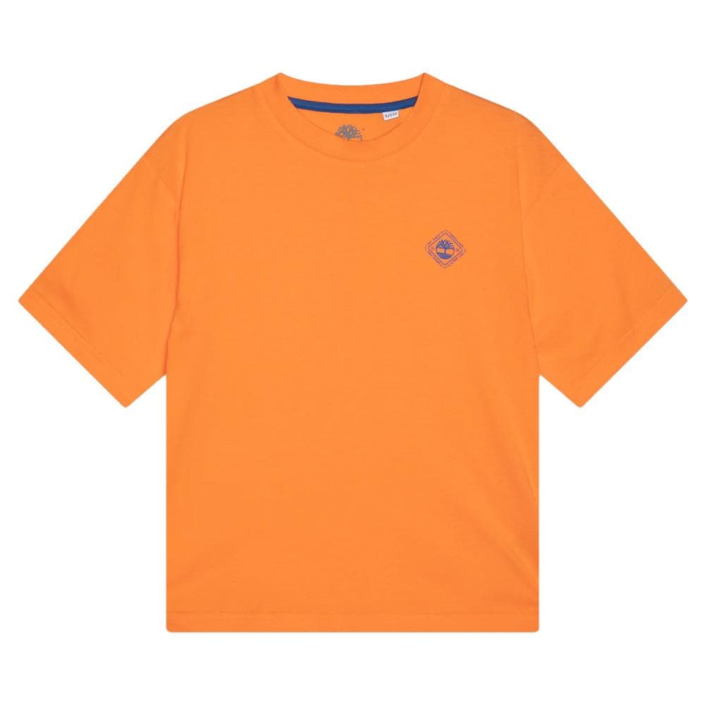 T-Shirt Orange Garçon Timberland T60424 Nectarine 1