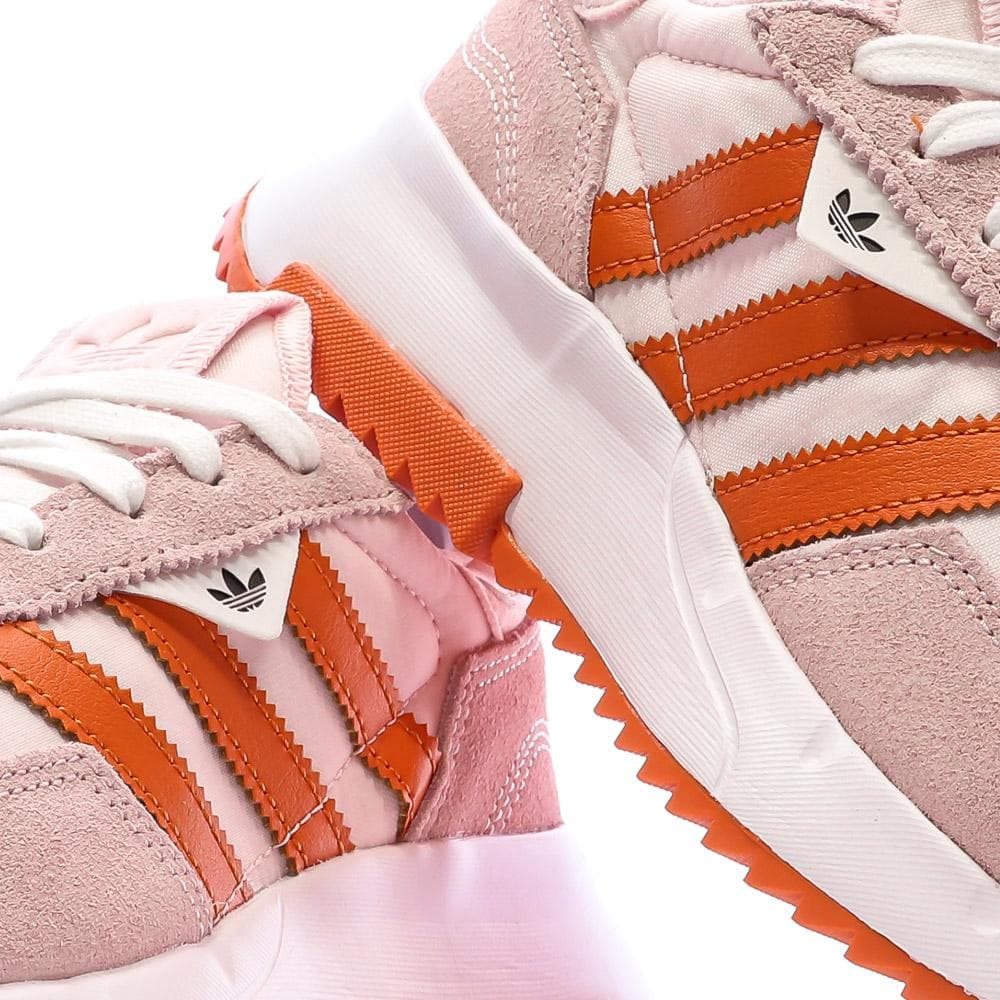 Baskets Rose/Orange Femme Adidas Retropy 7