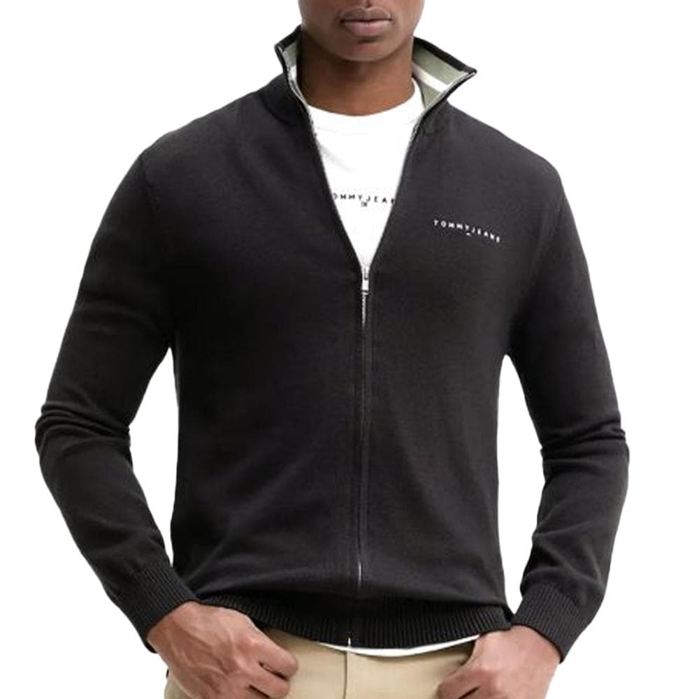 Gilet Noir Homme Tommy Hilfiger Slim Linear 1