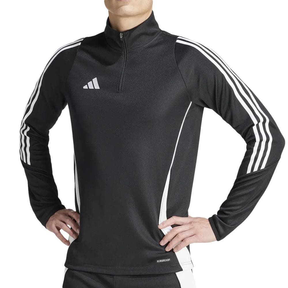 T-Shirt Manches Longues Noir Homme Adidas Tiro24 1