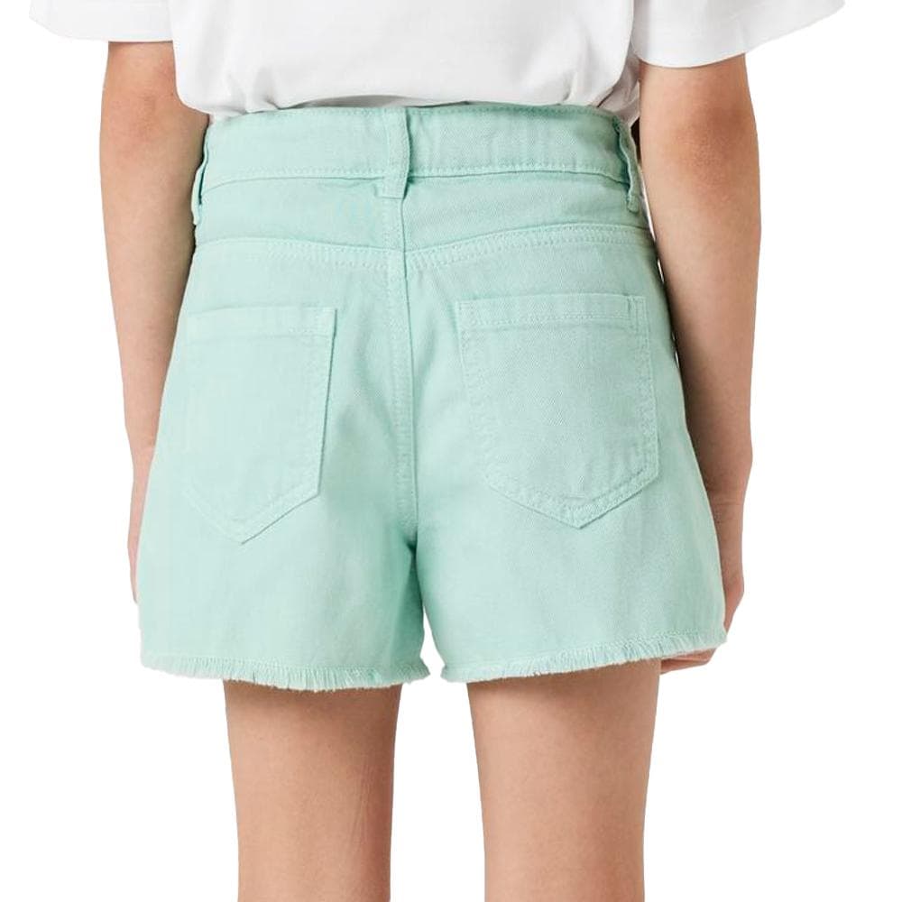 Short en Jean Vert Menthe Fille Name it Twi 2
