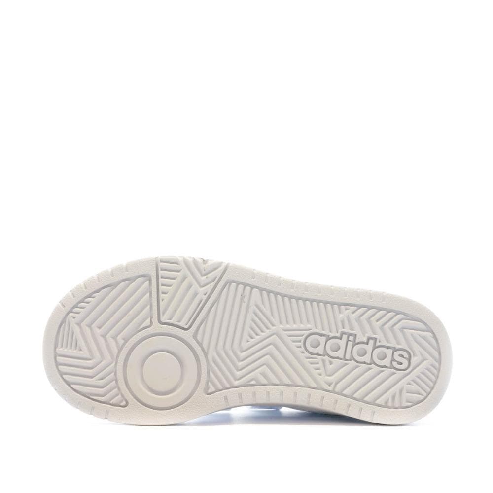 Baskets Blanches Garçon Adidas Hoops 5
