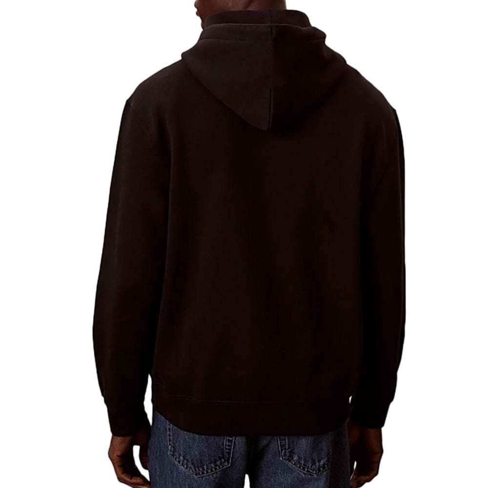 Sweat à Capuche Noir Homme Calvin Klein Jeans 3500 2