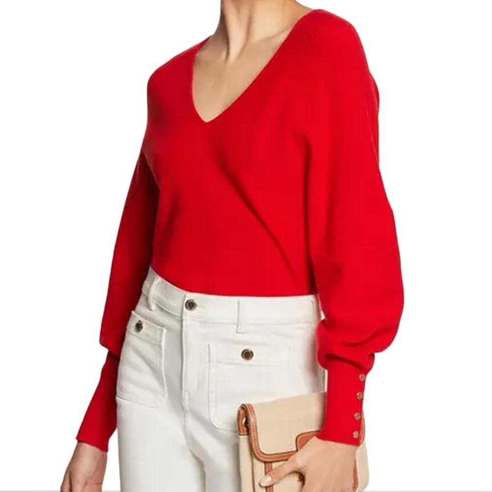 Pull Rouge Femme Morgan MPANDA 1