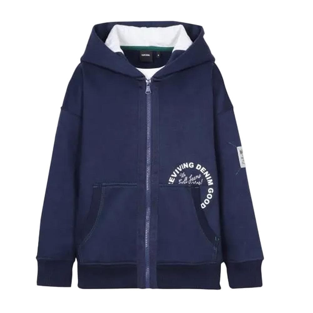 Sweat Zippé Marine Garçon Kaporal MERRYH 1