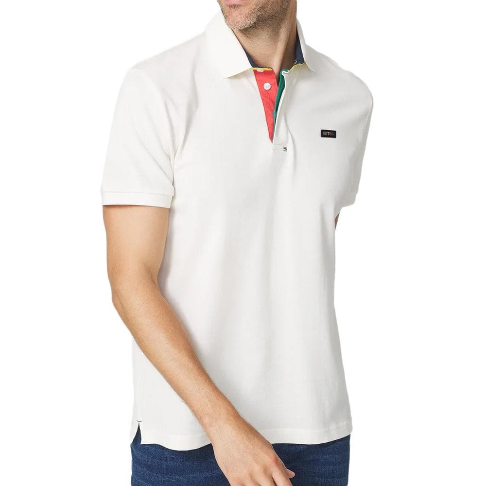 Polo Blanc Homme TBS CLIDEPOL 1