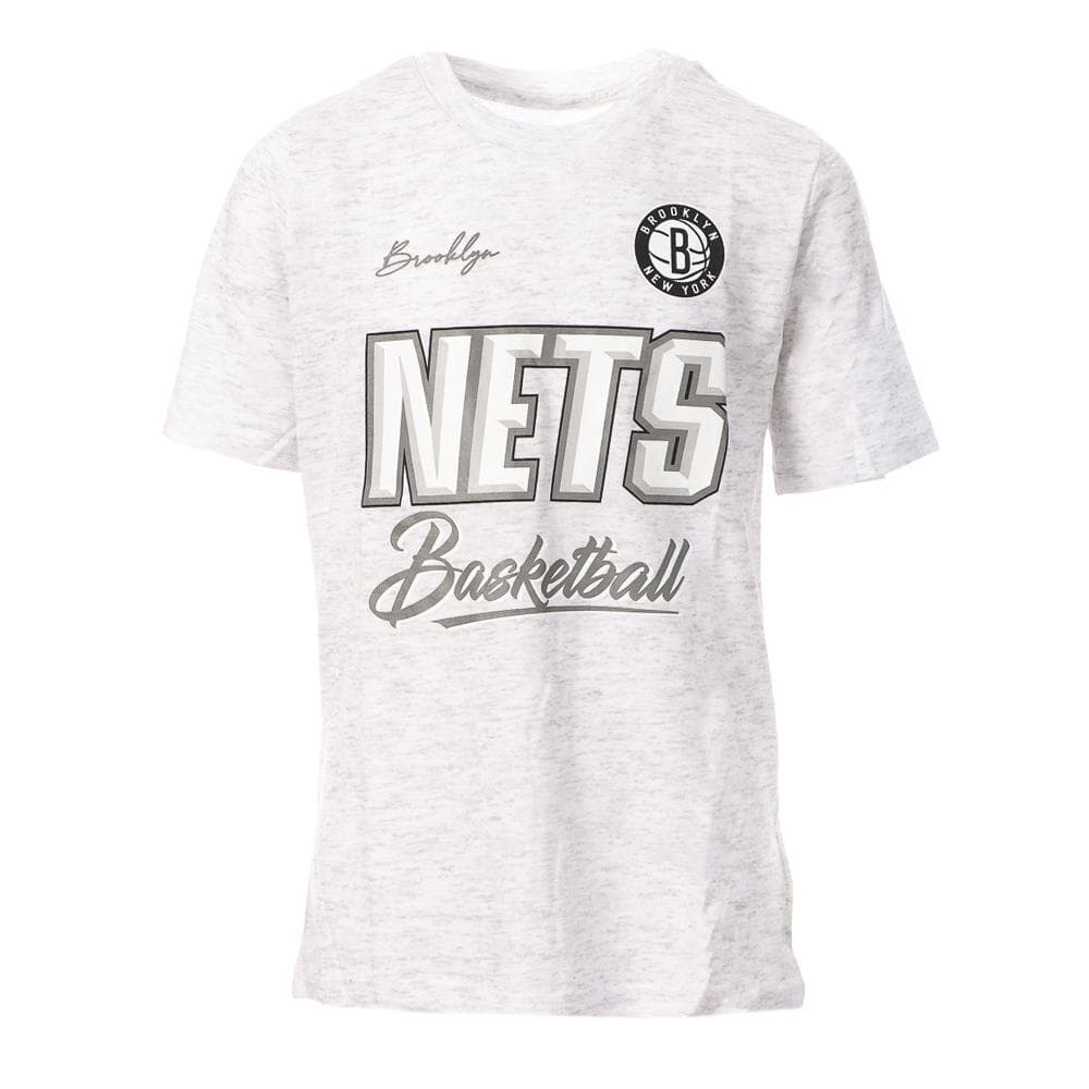 T-shirt Gris Garçon NBA Brooklyn Nets 1