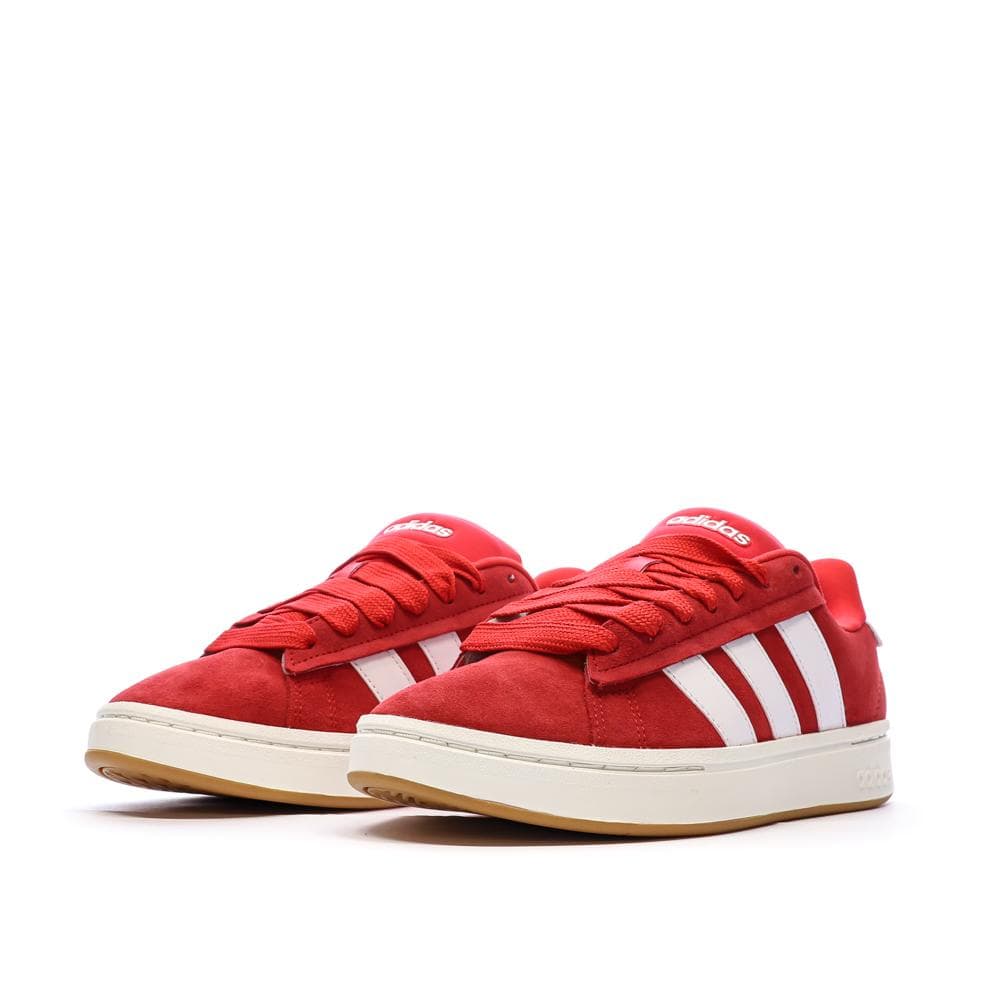 Baskets Rouges Femme Adidas Grand Court Alpha 6