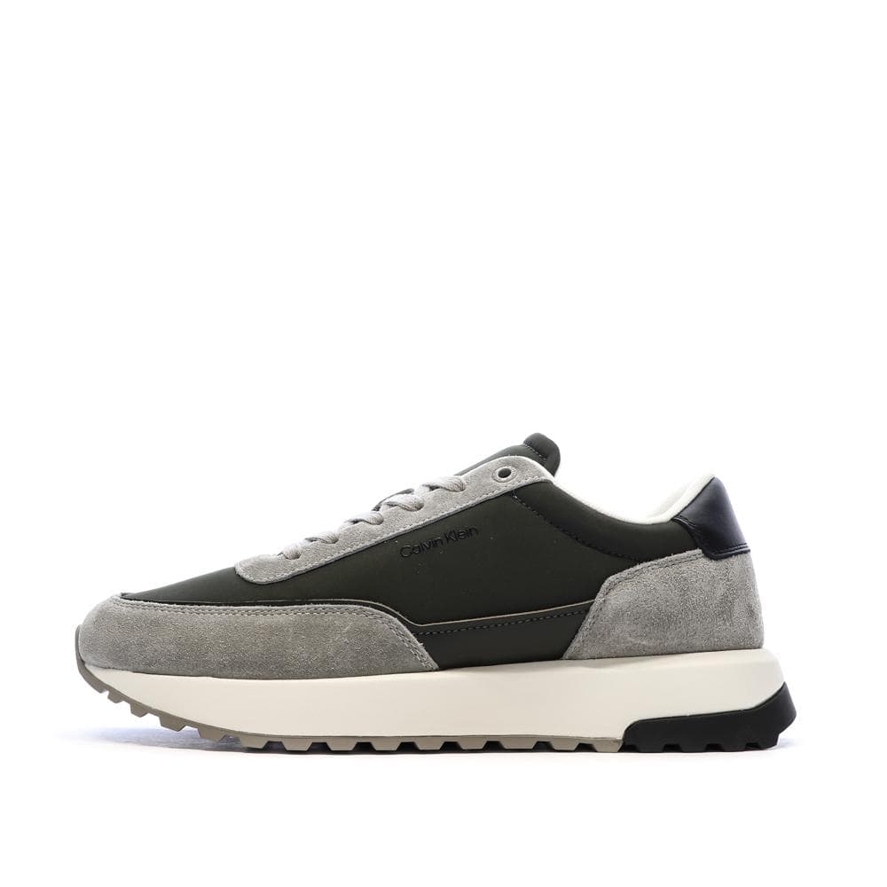 Baskets Grises/Noires Homme Calvin Klein Jeans Low 1