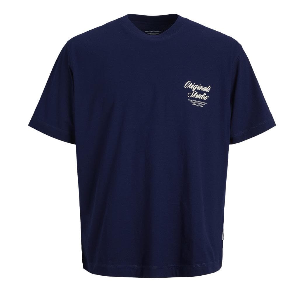 T-Shirt Marine Garçon Jack & Jones Typo 1