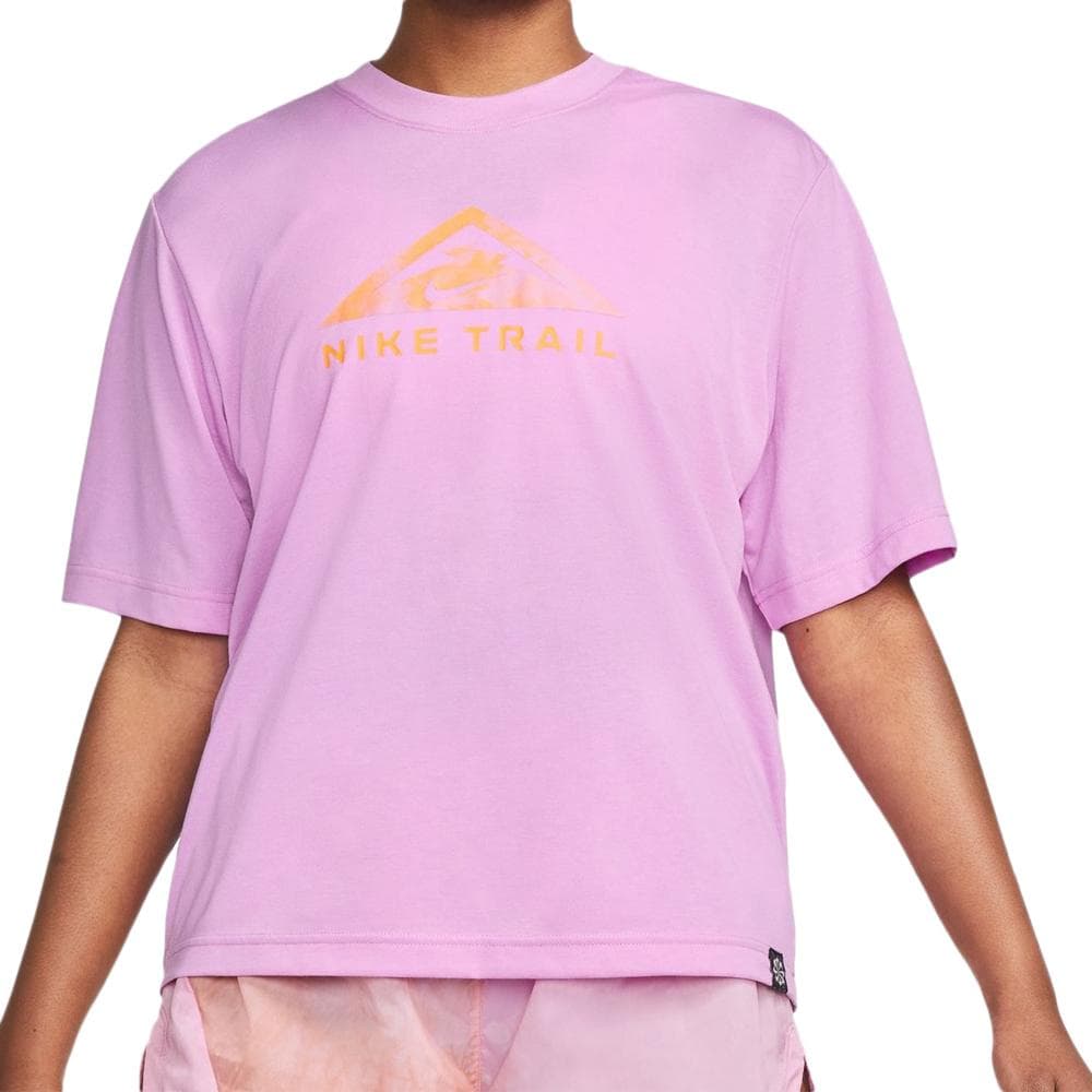 T-shirt de Sport Rose Femme NikeTrail 1