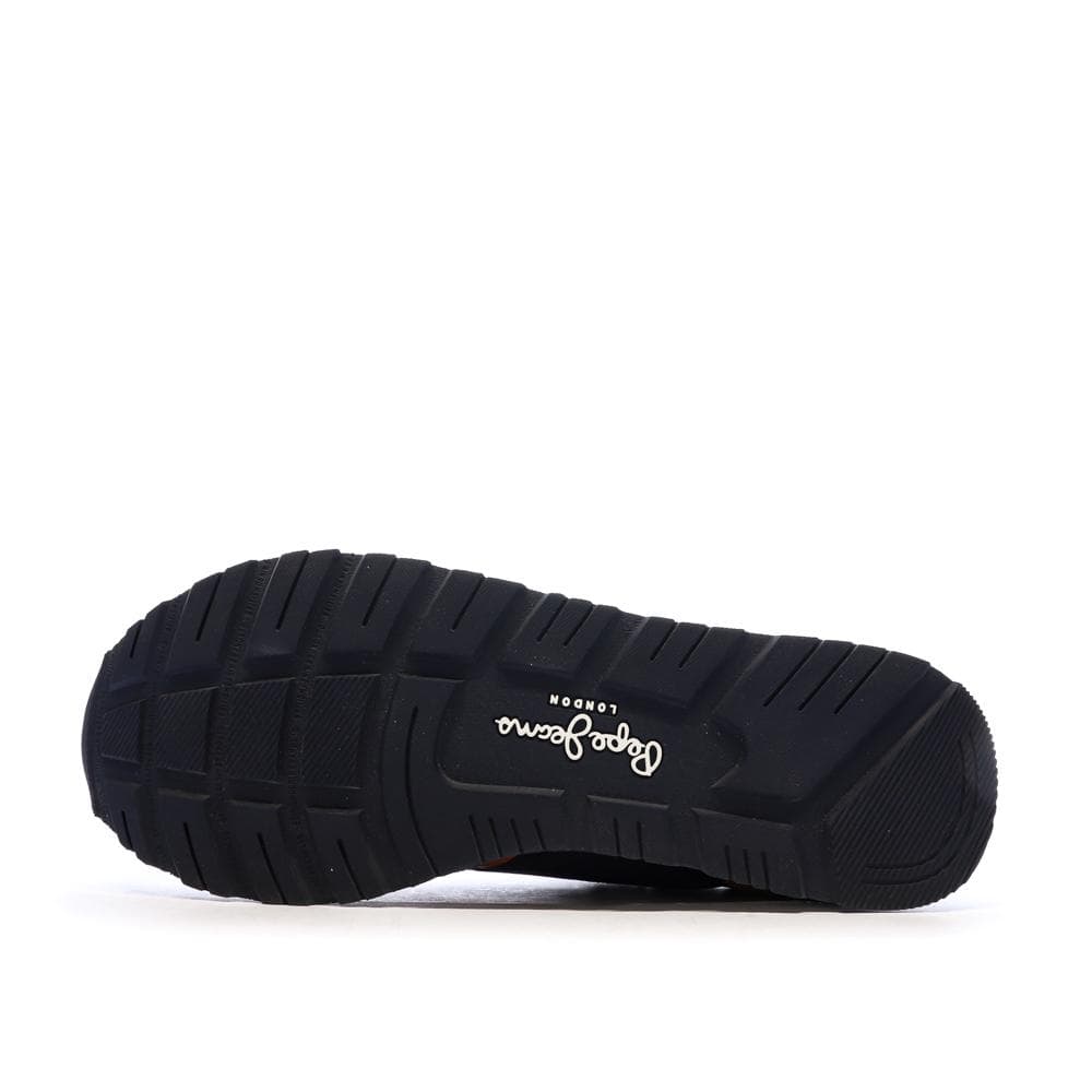 Baskets Marine/Marron Homme Pepe Jeans Brit Mixt 5