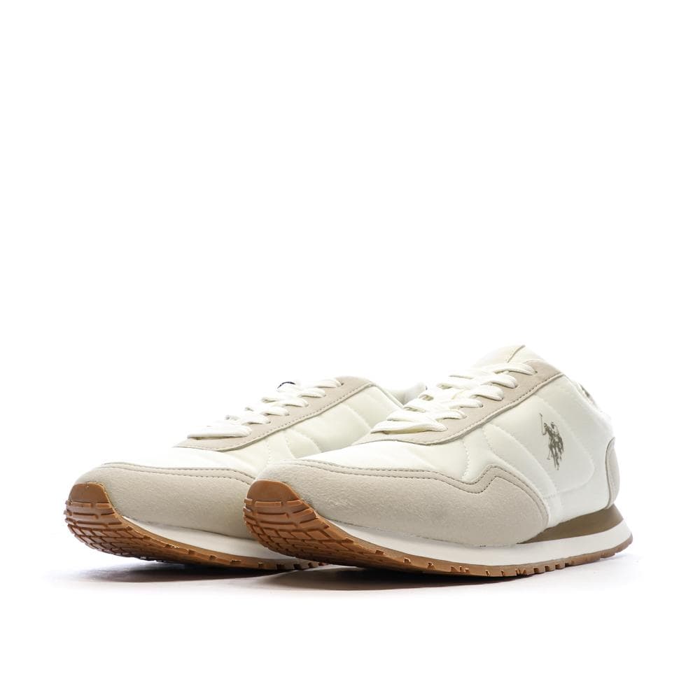 Baskets Blanches/Beiges Femme US Polo ASSN FS1 6