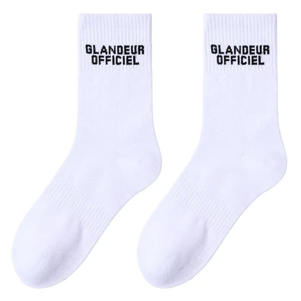 Chaussettes Blanches Homme Stella Green Glandeur Officiel 1