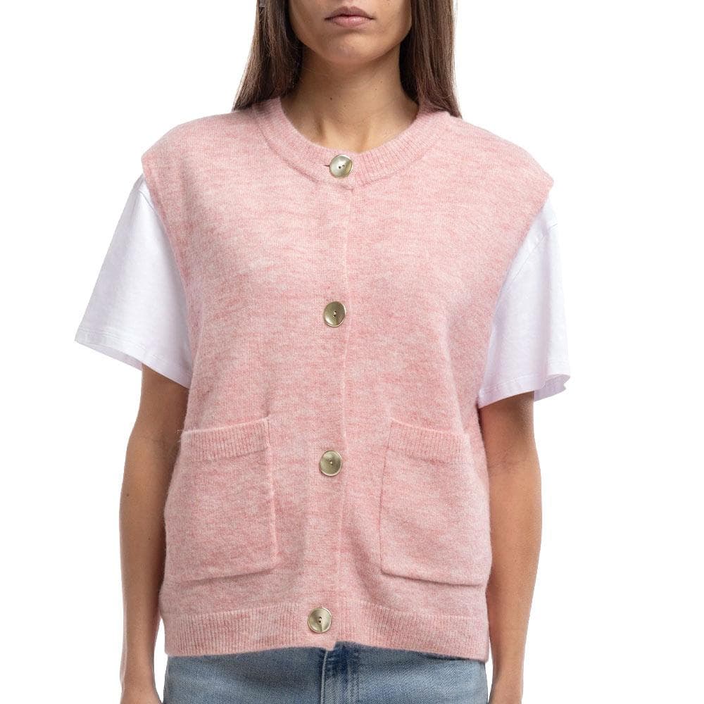 Gilet Rose Femme Teddy Smith Hazel 1