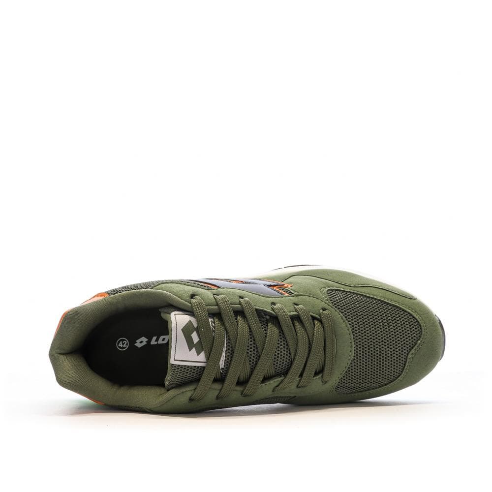 Baskets Kaki/Orange Homme Lotto Twenty6 4