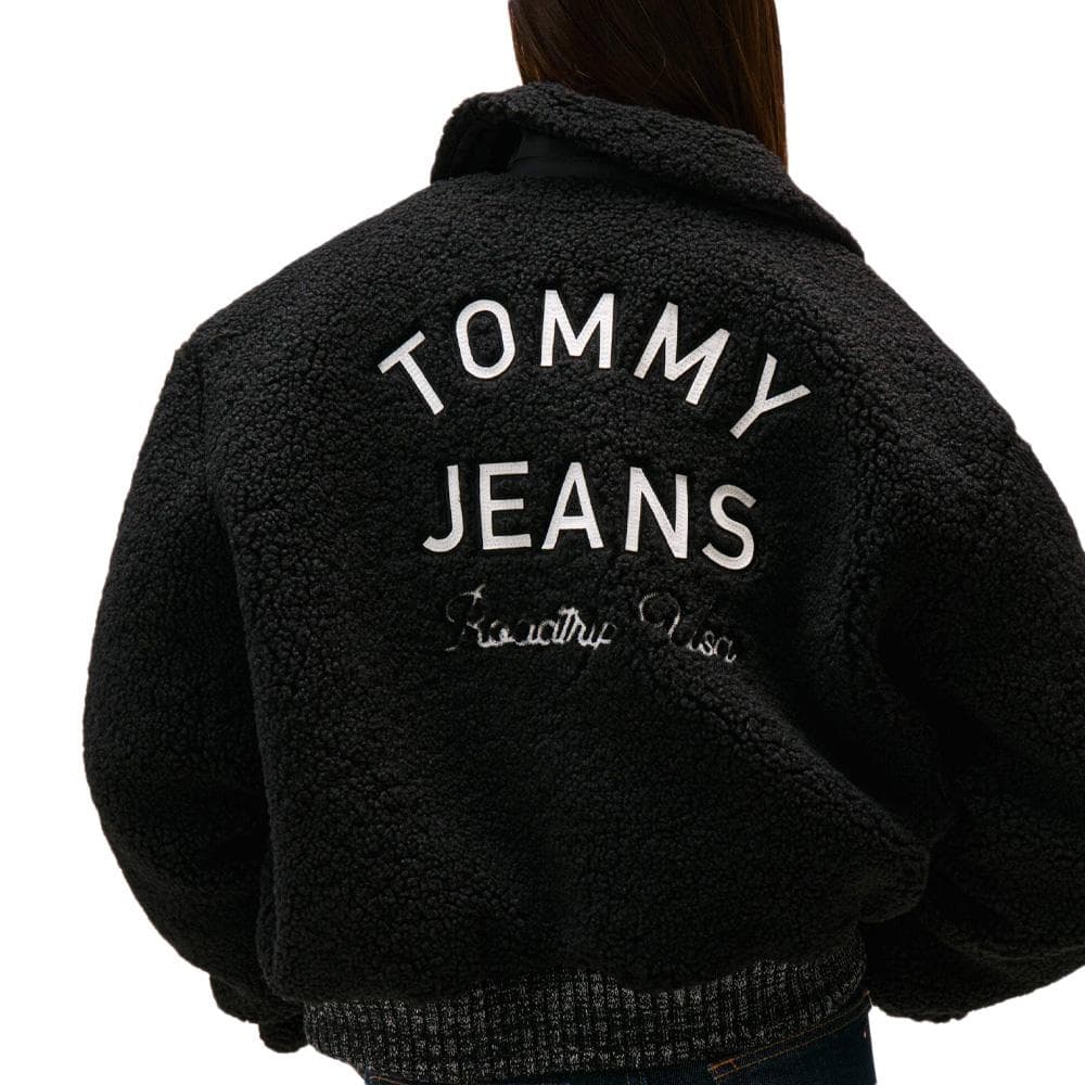 Veste Noire Femme Tommy Hilfiger Varsity 2