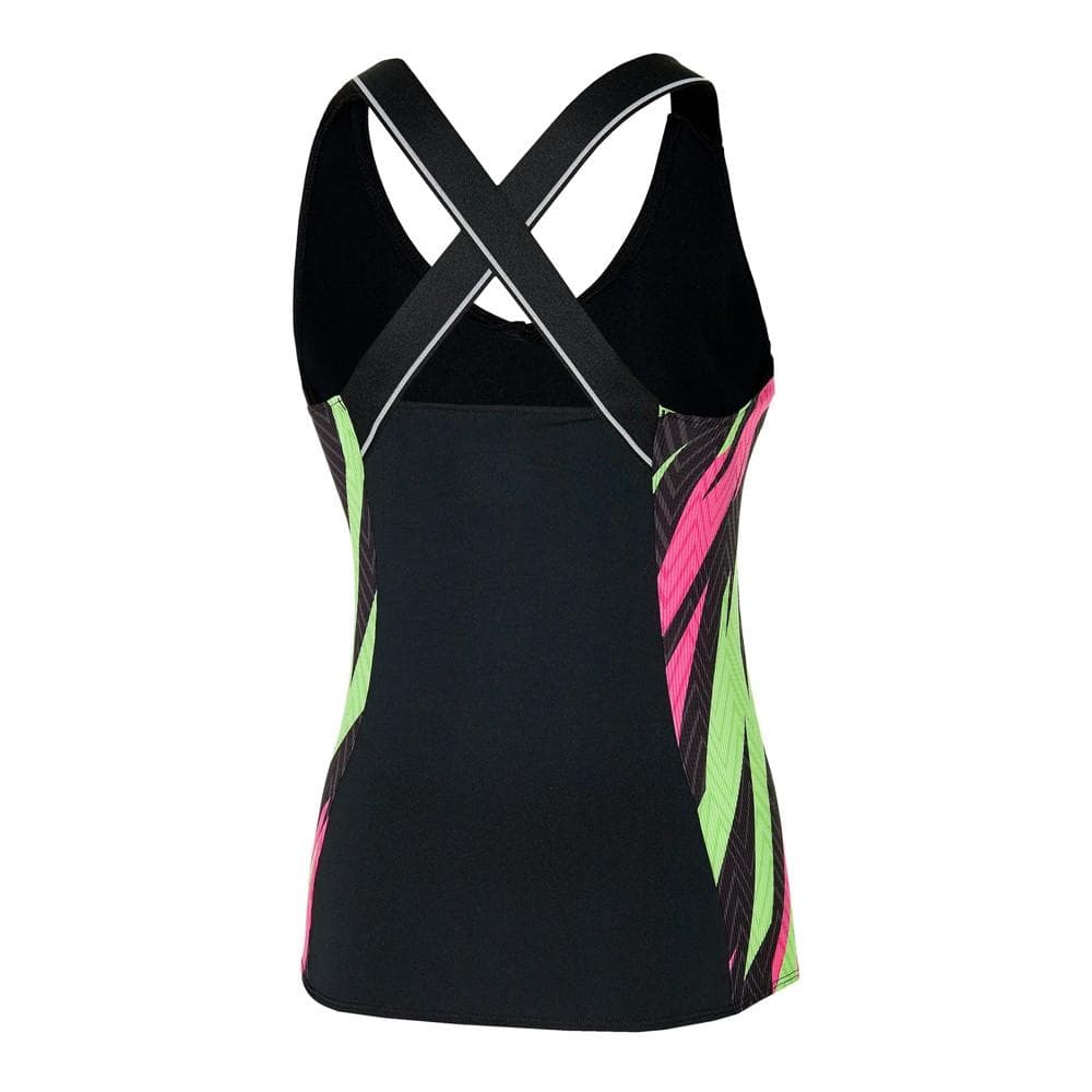 Débardeur De Tennis Noir Femme tech Mizuno Printed 2