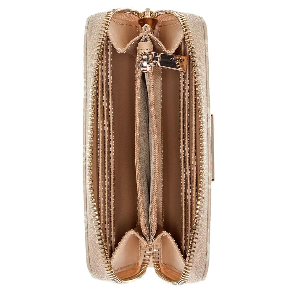Portefeuille Beige Femme Guess Giully 3