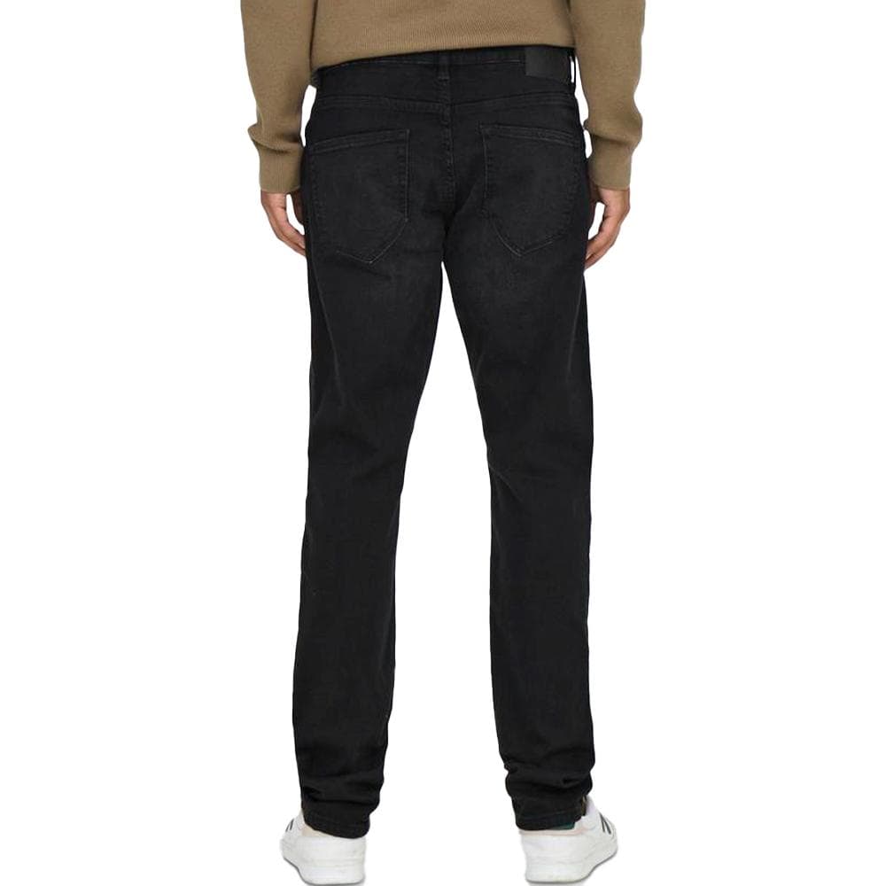 Jean Droit Noir Homme Only & Sons Sweft Regular Black 2