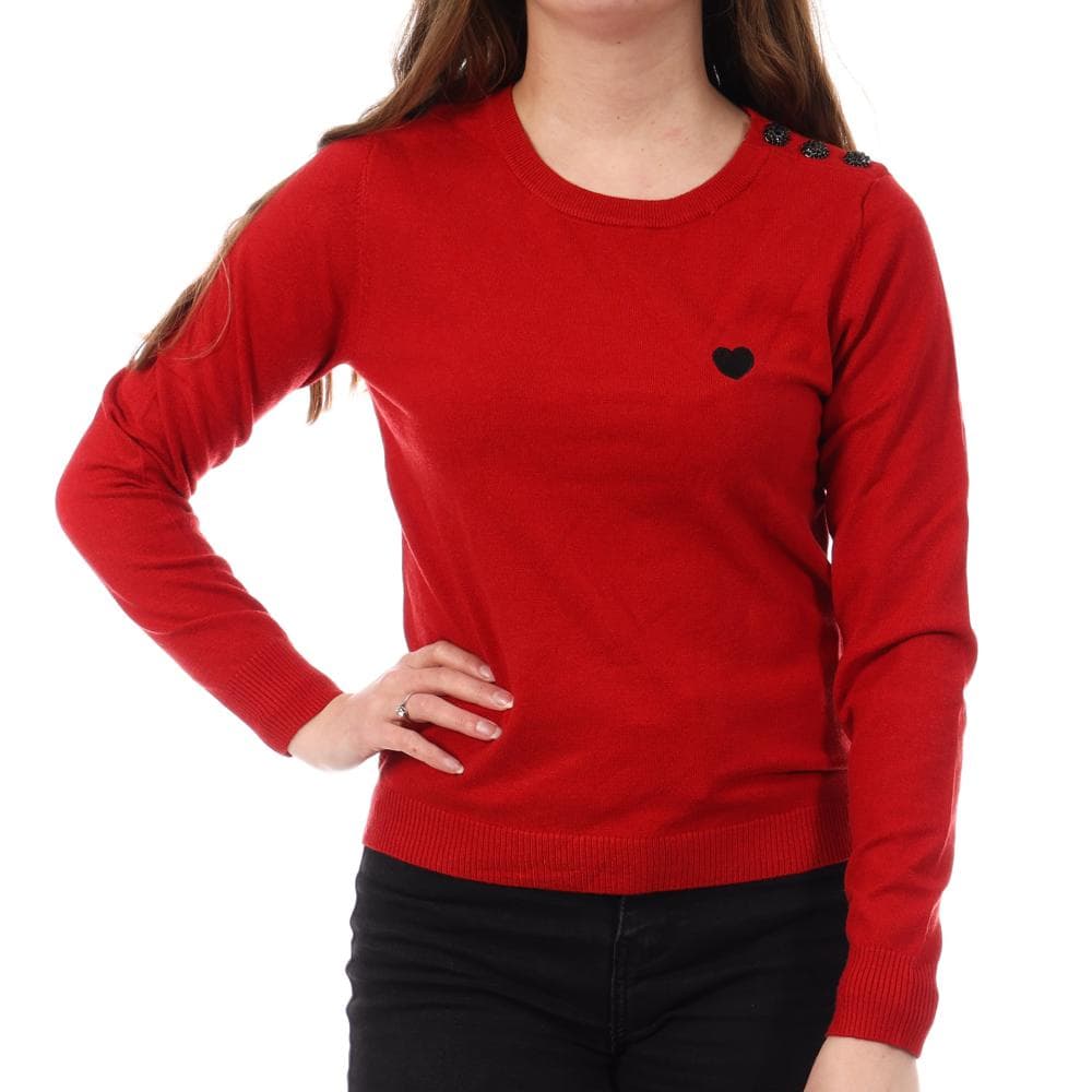 Pull Rouge Femme Morgan MKISS 1