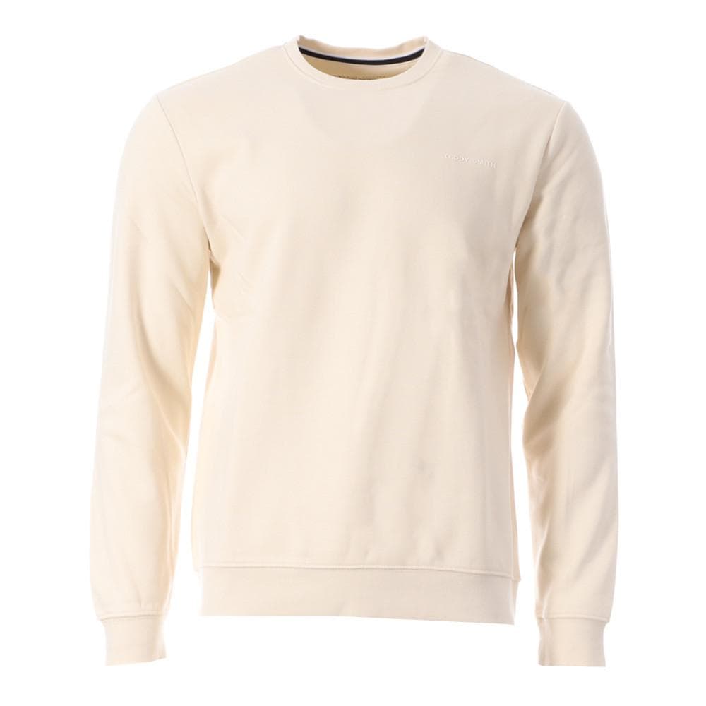 Sweat Ecru Homme Teddy Smith S-nark Rc 1