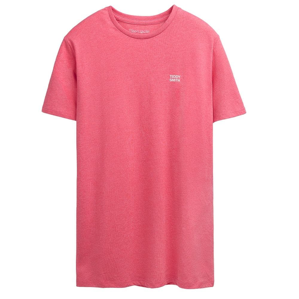 T-shirt Rose Homme Teddy Smith Total 1 1