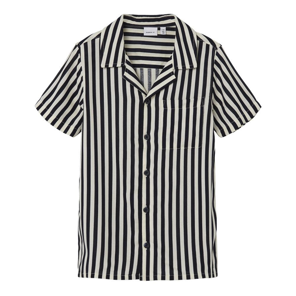 Chemise Rayures Noir/Blanc Garçon Name it Ferane 2