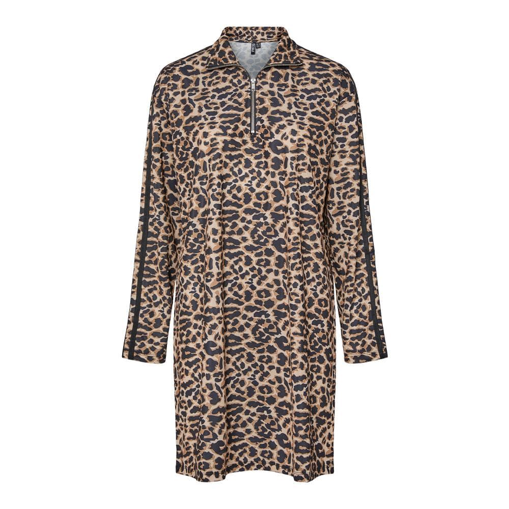 Robe Noire/Marron Femme Pieces Grace 1