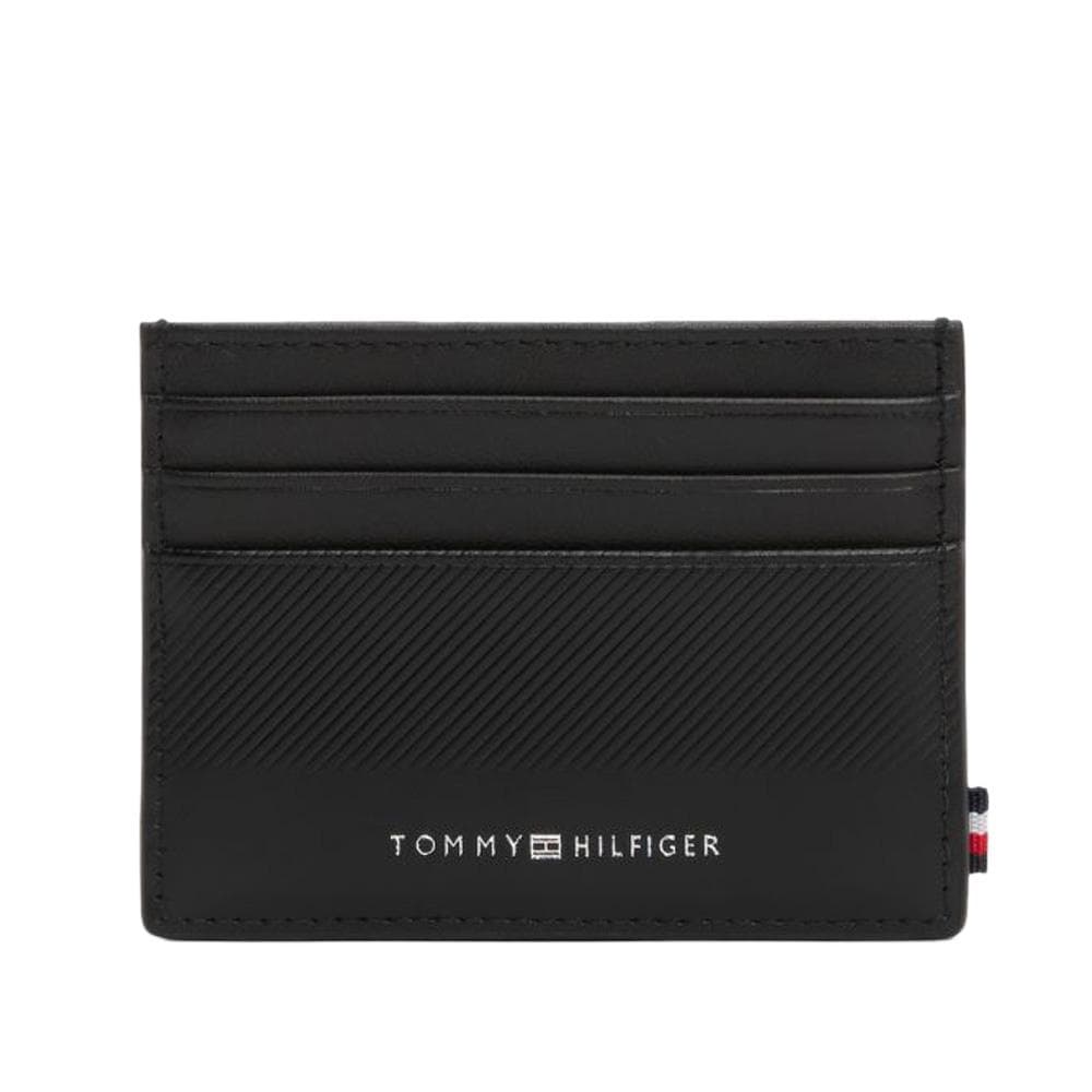 Porte Cartes Noir Homme Tommy Hilfiger Foundation 1