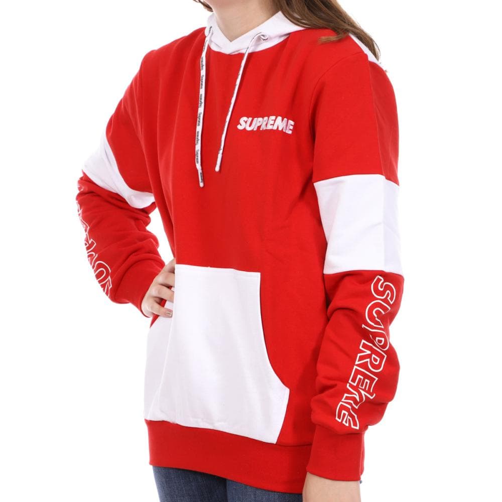 Sweat Rouge Femme Supreme Grip Bocs 1