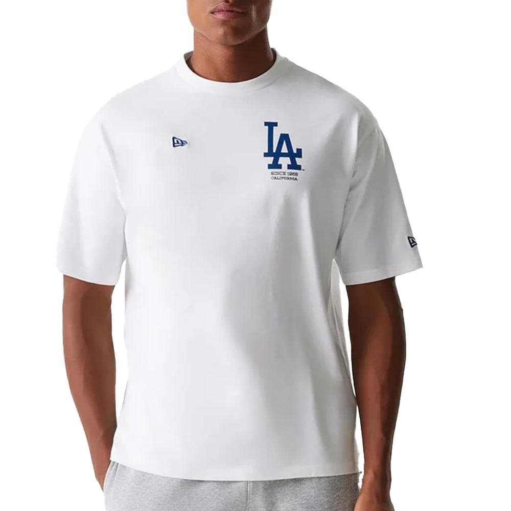 T-Shirt Blanc Homme New Era Baseball 1