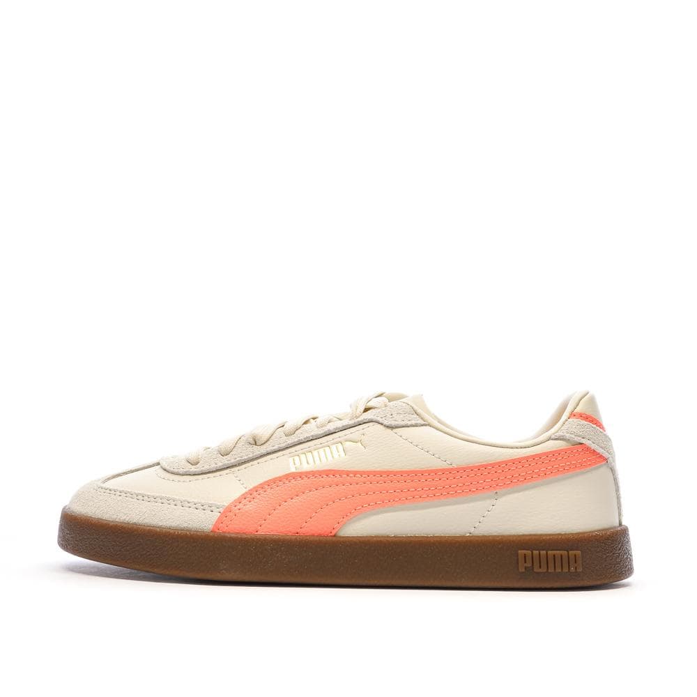 Baskets Beige/Orange Femme Puma Club Ii Era 1