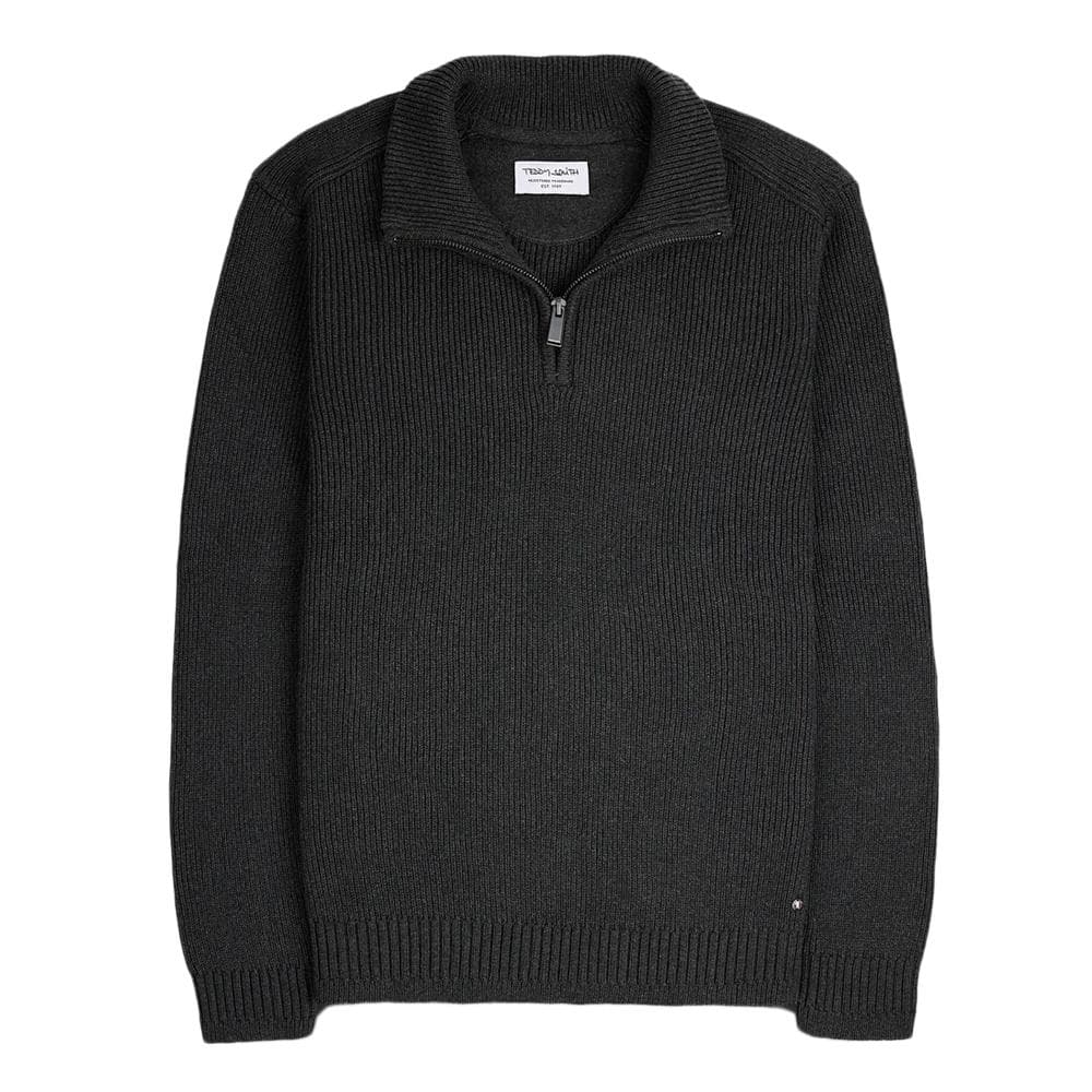 Pull Noir Homme Teddy Smith Harcour 1