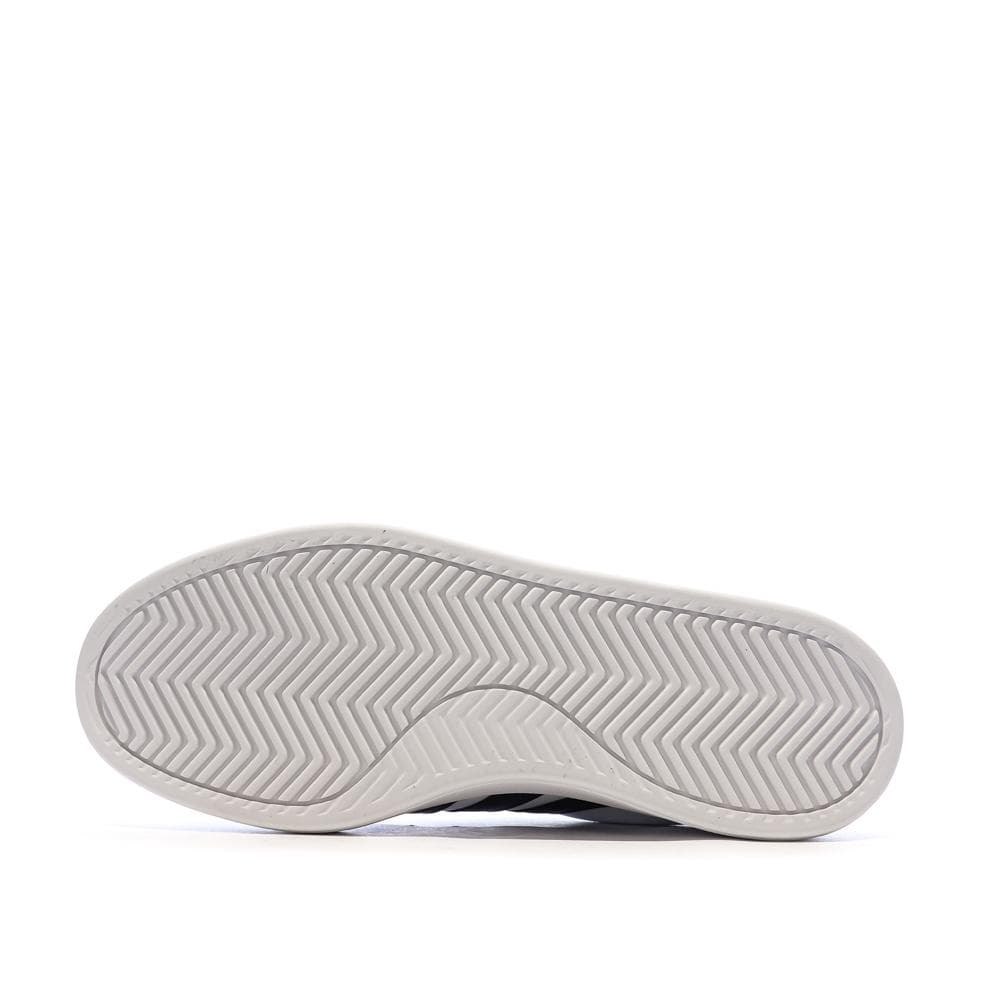 Baskets Blanches/Noires Homme Adidas Grand Court 2.0 5