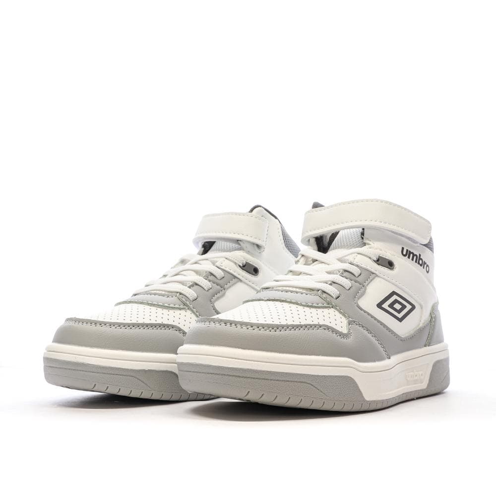 Baskets Grises/Blanches Garçon Rouge Umbro Olly Vlc 7
