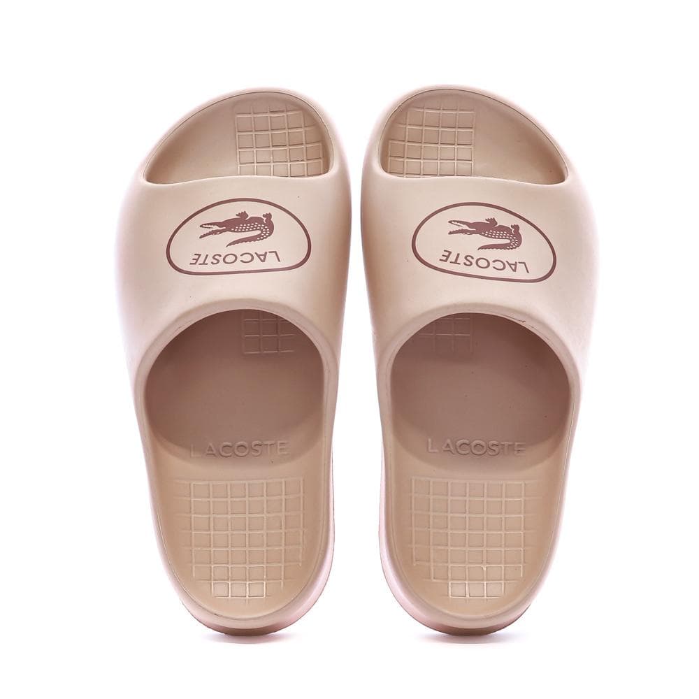 Claquettes Vieux Rose Femme Lacoste Serve Slide 2.0 3
